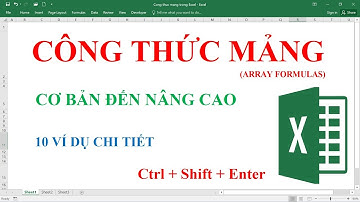 Hướng dẫn công thức mảng trong Excel qua 10 ví dụ (mới nhất)