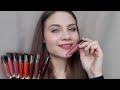 Обзор губной матовой помады The ONE Lip Sensation Velvet Matte ORIFLAME (все оттенки)