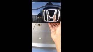 Honda Fit Stuck Rear Door/ Trunk/ Hatch Latch