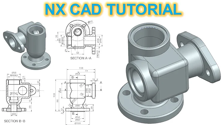 NX CAD Tutorial #80 | 3D Modeling Basic Beginners