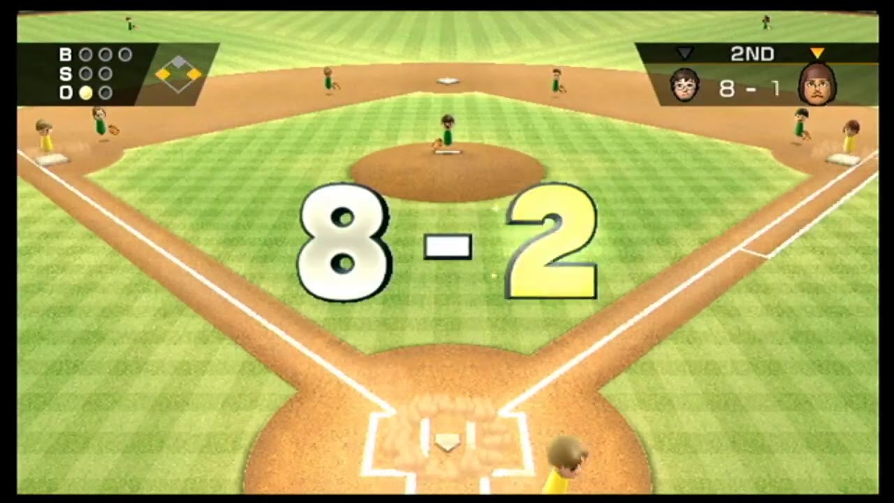 Wii Sports Baseball Luca vs Mike YouTube