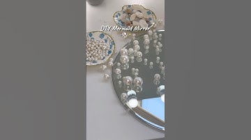 DIY Seashell Mirror 🐚✨