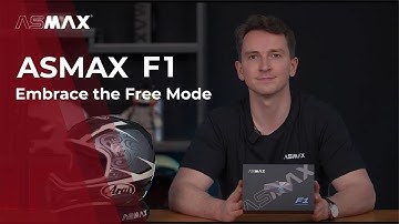 ASMAX F1 Motorcycle Bluetooth Headset | FREE MODE