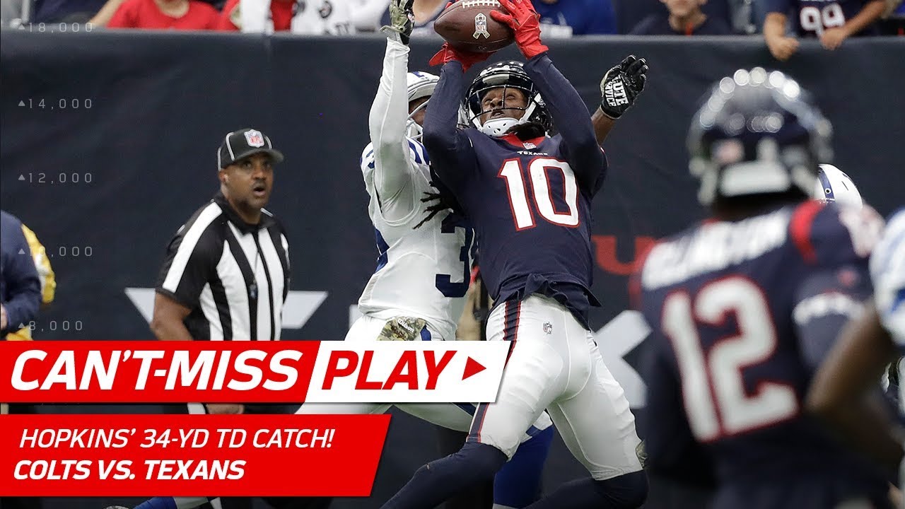 Tom Savage Tosses First Career TD to DeAndre Hopkins! | Can't-Miss Play | NFL Wk 9 Highlights