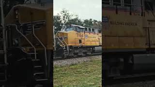 Morning catch B621 Ethanol Train CSX 3148 ES44AC-H lead and Union Pacific 8852 SD70AH/7164 AC44CW.