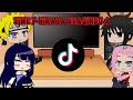 |Time 7 (sem o Kakashi) +Hinata reagem a tiktoks| {Naruhina e Sasusaku)