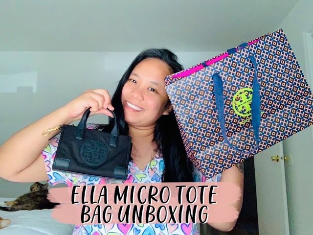What's in My Bag - Tory Burch Ella Micro Tote Review (Bahasa