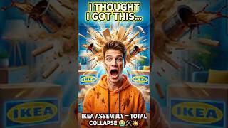 I Thought I Got This… IKEA Assembly Turned Into FURNITURE COLLAPSE CHAOS! 😭