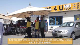 Jan Japan Used Cars Sale - Cars 4 U, FZCO Dubai Auction April 16, 2016(https://janjapan.com Watch Cars 4 U, FZCO having an auction for used cars in Al Aweer Auto Market, DUCAMZ, Dubai. For more information & thousands of ..., 2016-04-16T13:52:53.000Z)