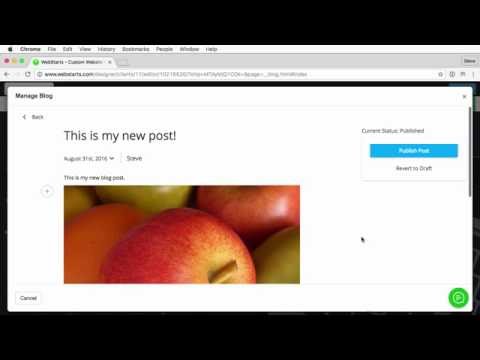 How To Add An Image To A Blog Post