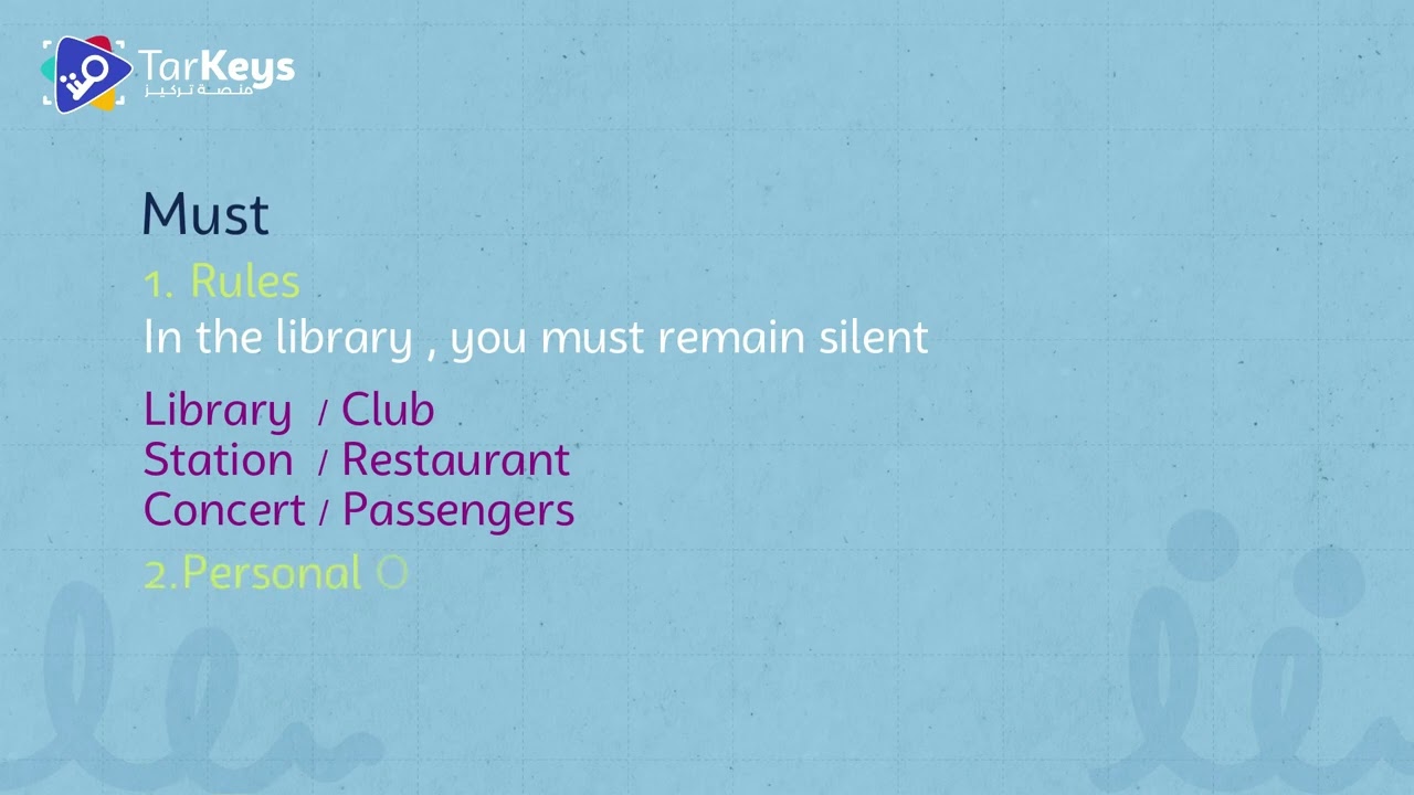 قاعدة الالتزام (Obligation) بسهولة 📜 | قواعد الإنكليزي للبكالوريا مع تركيز