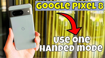 Use one handed mode Google Pixel 8 || How to use one handed mode || One handed mode settings