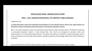 MES 101 SOLVED ASSIGNMENT 2023 / IGNOU MES 101 SOLVED ASSIGNMENT JULY 2023 / PDF WATSAPP 8228091239