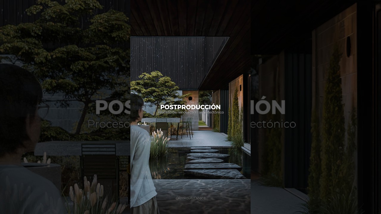 Proceso de renderizado arquitectónico 🔥👀 