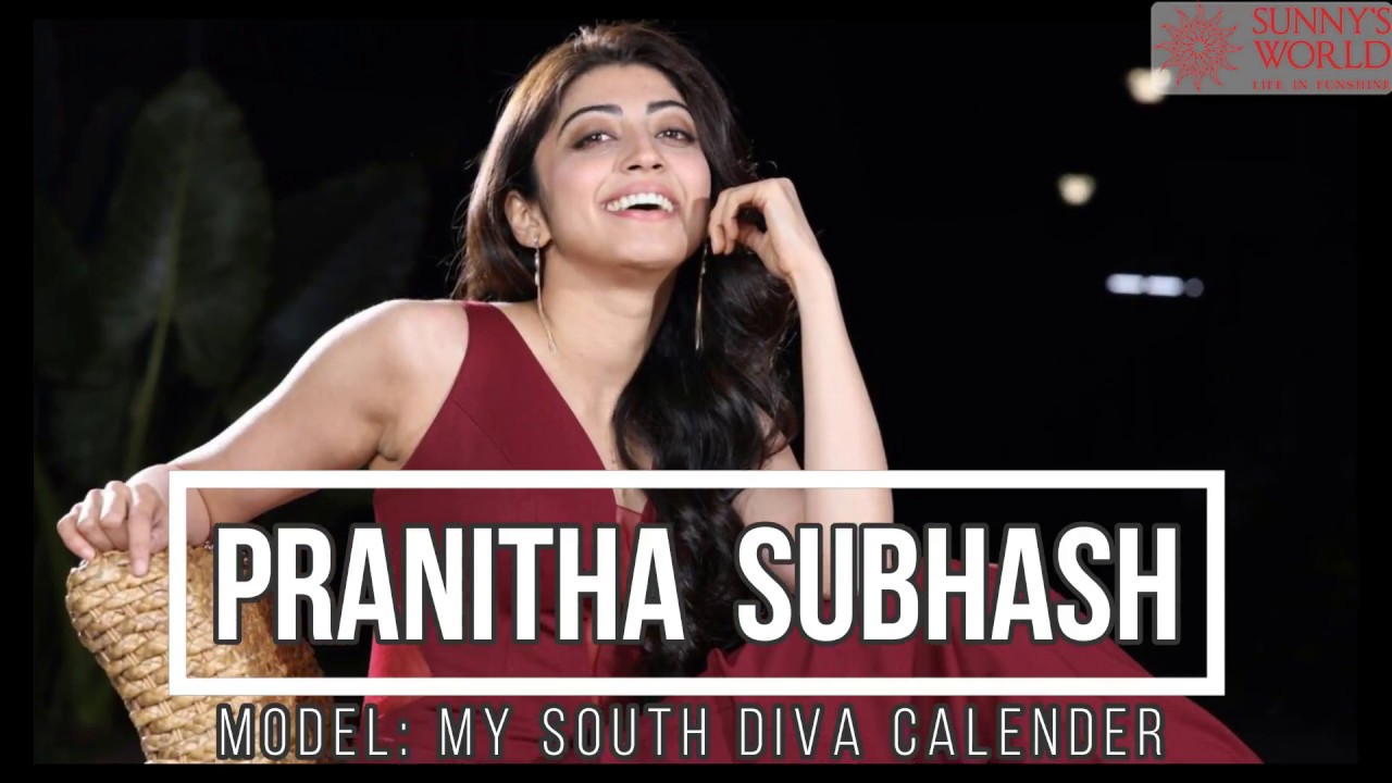 Pranitha  Subhash Review | My South Diva Calendar making at Sunny's World Pune