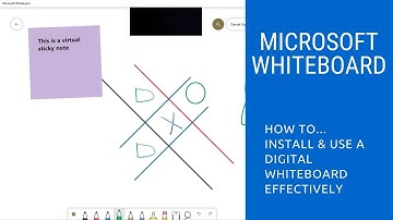 How to use Microsoft WhiteBoard