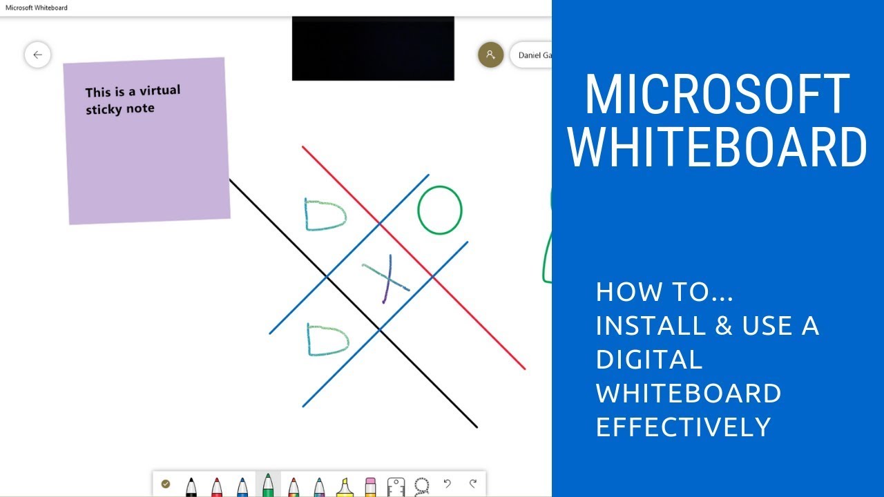 How to use NEW Microsoft Whiteboard