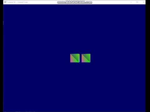 OpenGL 과제 큐브로 지구,달 표현하기