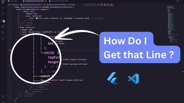 Flutter VS Code Setting To Show White Dotted Line | 2024 | Improve your Development Experience