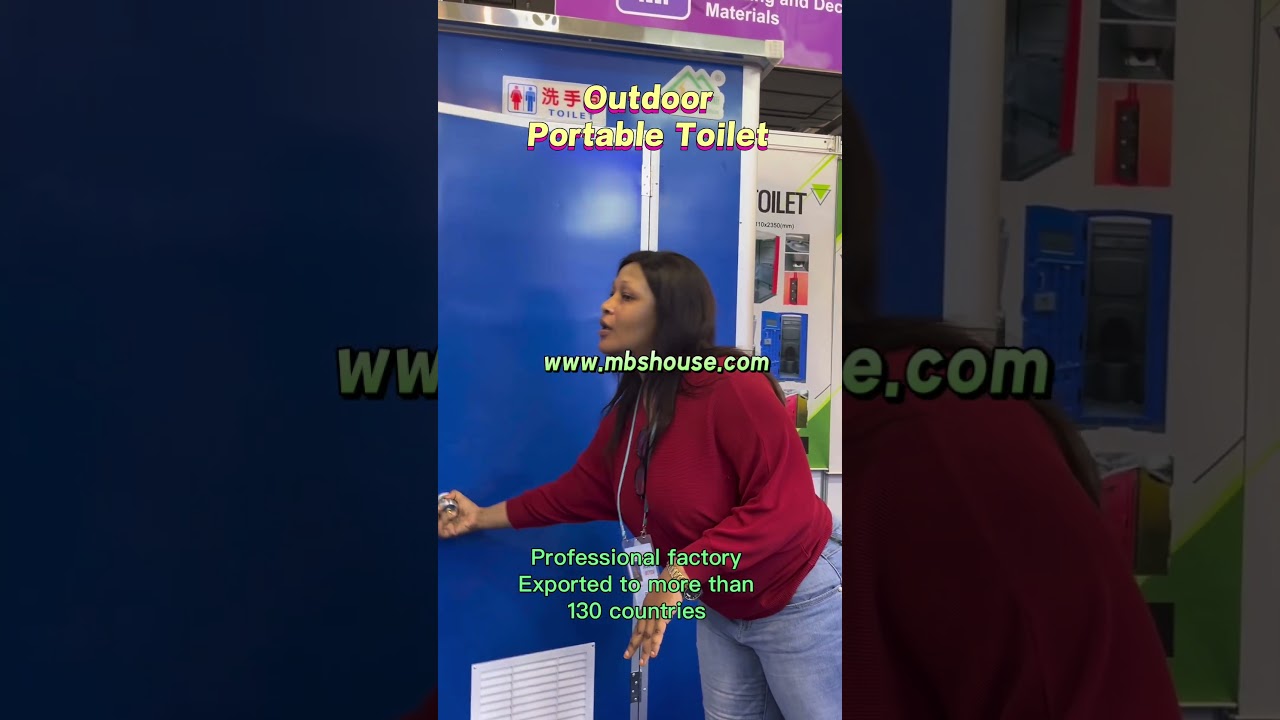 Уличный мобильный туалет, переносной туалет для мероприятий, строительных площадок, чрезвычайных ...