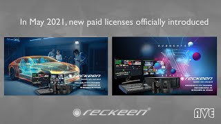 Reckeen EZ, trackless virtual studio w tracking option