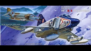 Fujimi 72106 RF-4B/E Phantom II 1/72 scale model review - YouTube