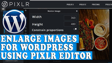 How to enlarge pictures for WordPress without losing quality?