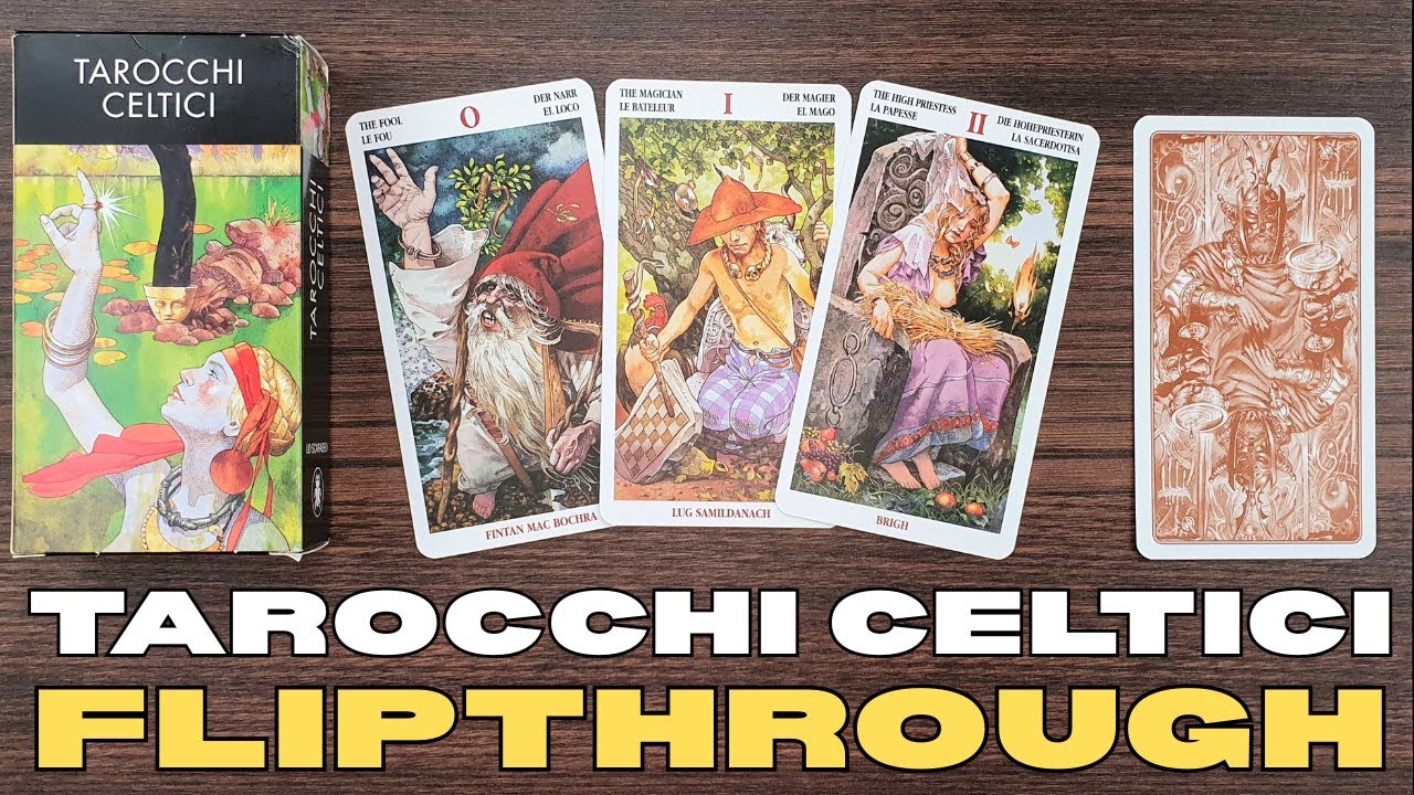 Tarocchi celtici - Flip Through - La grande enciclopedia dei Tarocchi  2008  Fabbri Editori