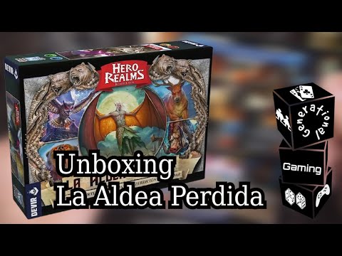 Unboxing - Hero Realms - La Aldea Perdida