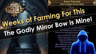 Finally Getting My Mirror Bow After Weeks Of Farming!