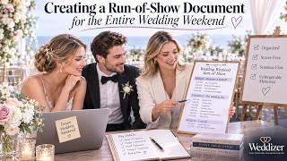 Creating the PERFECT Wedding Weekend Run-of-Show Document | Wedding Planning Guide 2026