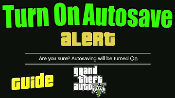 How To Turn On/Off Autosave in GTA 5 Story Mode