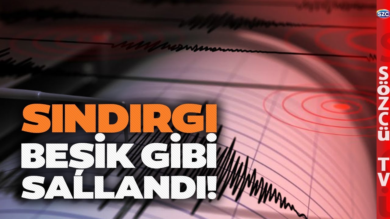 Balıkesir Sındırgı'da Korkutan Deprem! 4,9 Büyüklüğünde Sallandı! İşte Son Durum