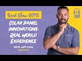 Boat Show 2019 -  Solar Panel Innovations: Real World Experience