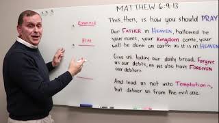 Mega Minute #24 / How You Should Pray / Matthew 6:9-13