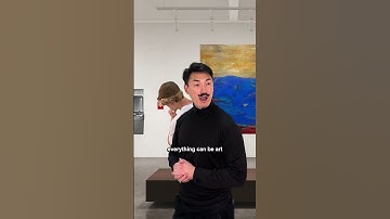 When you go to a modern art gallery...
