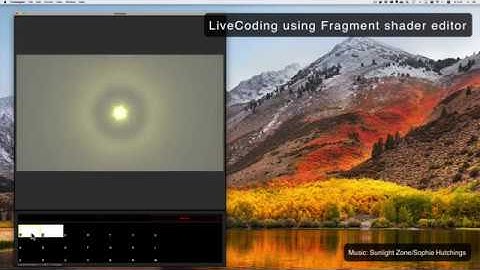 Fragment Shader LiveCoding