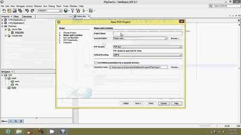 How to run php in netbeans using wampserver
