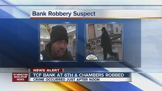 Photos show close-up of bank robbery suspect