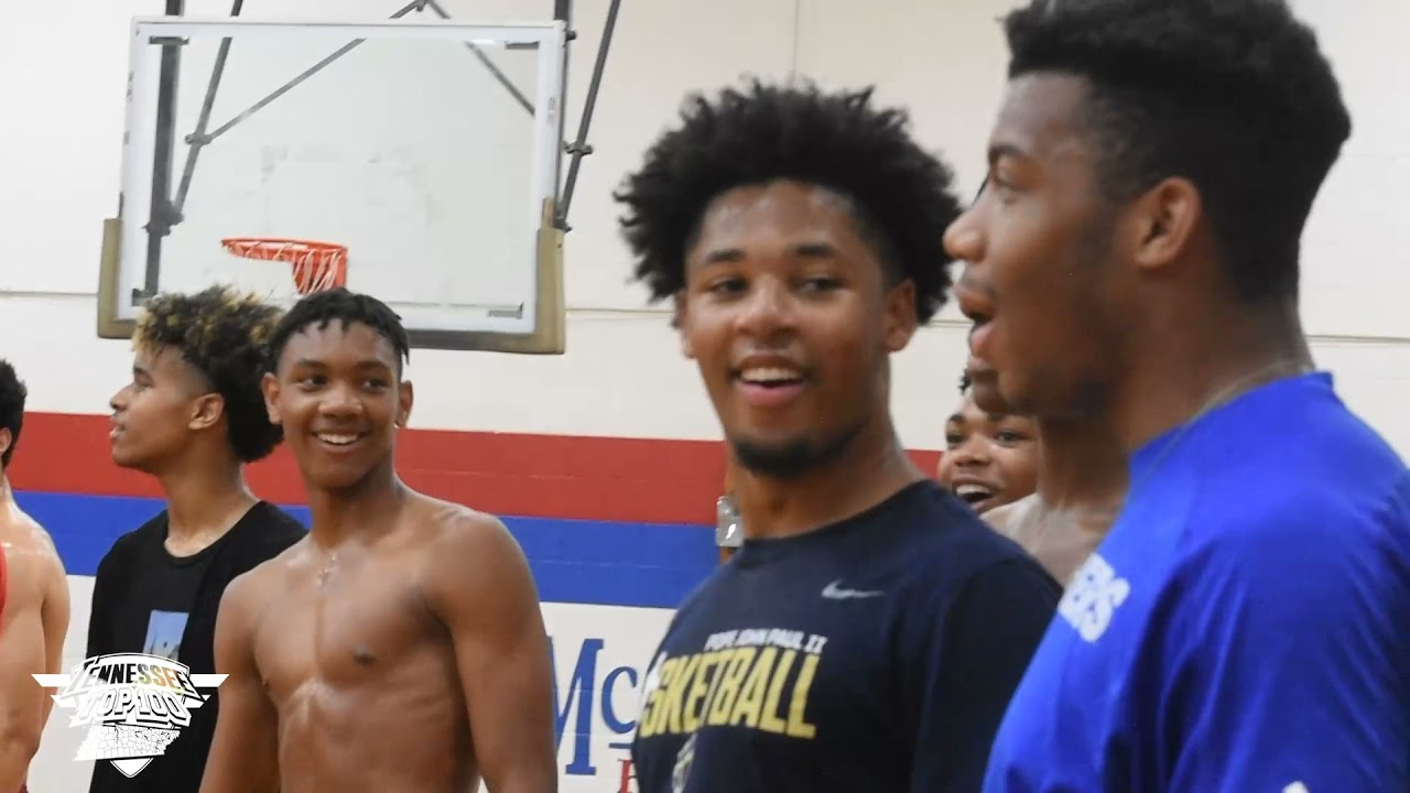 Jalen Anglin , Jaylen Jones, and Isaiah West compete at NYBA run and gun runs in Nashville, TN.