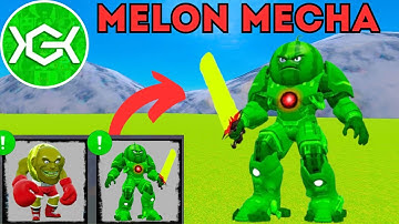 Nextbot in Playground mod NEW UPDATE unlock MECHA LIN GANG MELON vs LIN GANG MELON BOXER!