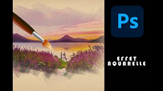 Photoshop Tutorial | Watercolor Effect | in French screenshot 4