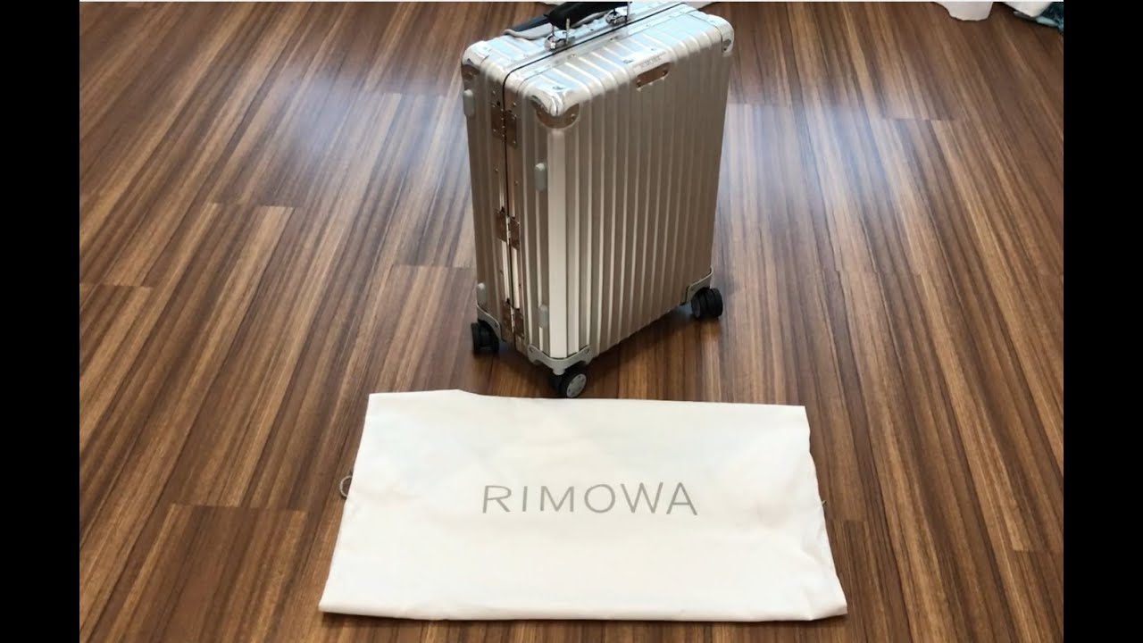 RIMOWA ORIGINAL Check-In L (large) unboxing & first look in detail