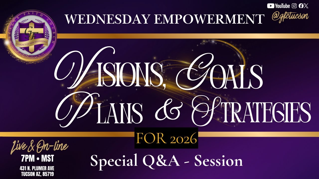 Visions, Goals, Plans and Strategies for 2026 Pt 3  - Ft Apostle Jamie Benjamin