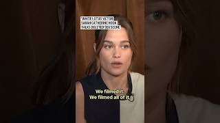 'White Lotus' actor Sarah Catherine Hook talks deleted sex scene