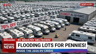 Celebrity RV Industry Meltdown: Inside the 2026 Crisis Flooding Lots for Pennies Net Worth