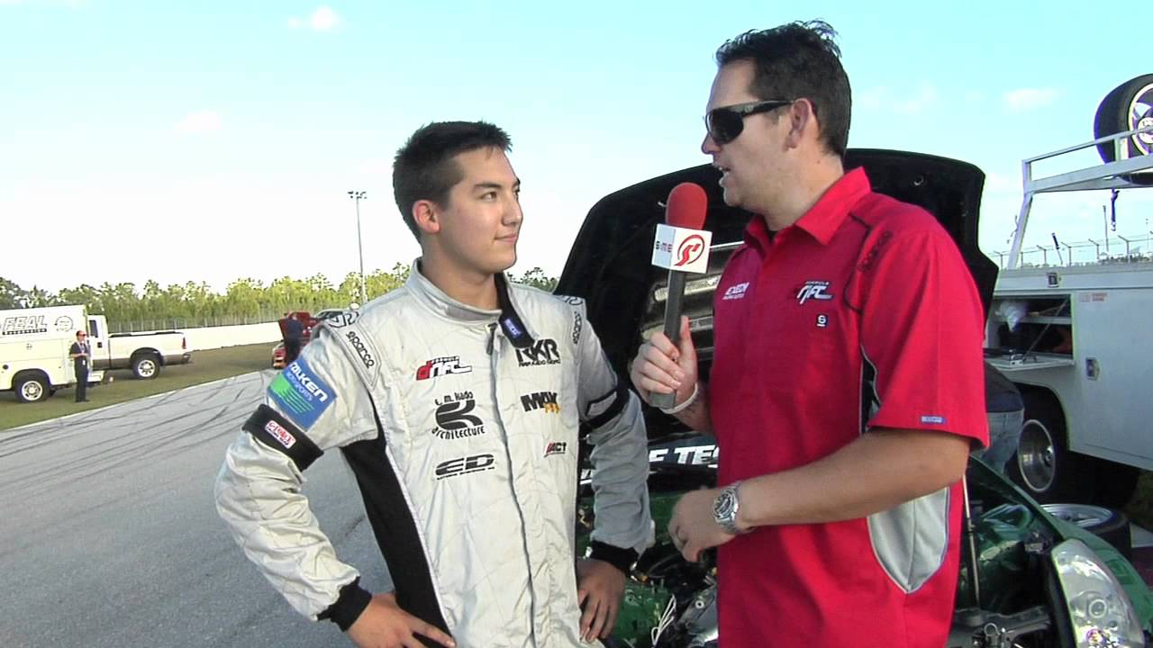 Ryan Kado at round 3 of Formula Drift in Palm Beach Florida