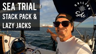 EP 0 - Sea Trial - Lazy Jacks & Stack Pack - Sailing in Long Beach on a 1978 Catalina 30 Wealth
