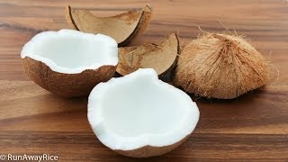 How To Prepare Fresh Coconut