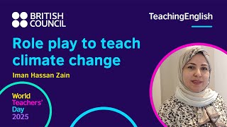 Role play to teach climate change in ELT